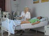 Blond Milf Doctor Gets Dped After She Awakes Patient From Coma