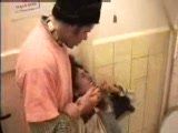 Czech Girl gets Attacked In A Train Station Toilet By Two Homeless Guys