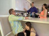 Lucie Kline Sucks Off Dads Friends Cock And Almost Get Caught