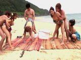 Unforgettable Day At Beach With 4 Teens Sakurai Ayu Ayaka Tomoda Ninomiya Nana Mizusaki Akane